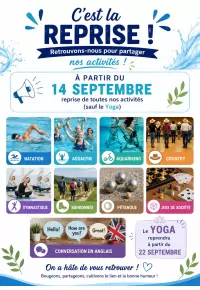REPRISE DES ACTIVITES DE LA RSVE