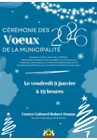 Voeux de la municipalit&eacute;