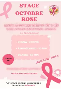 OCTOBRE ROSE avec MAISSE FIT’Z